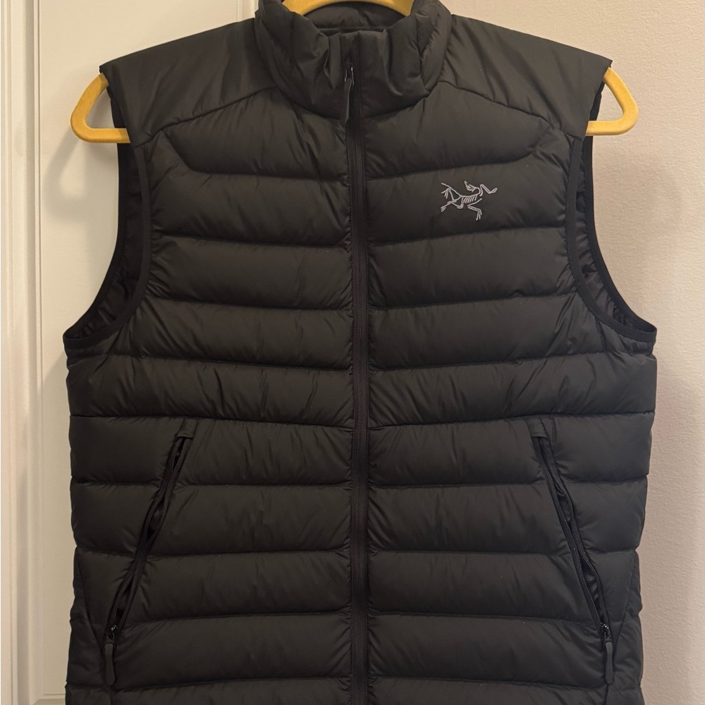Arc'teryx Men's Black Quilted Down Vest